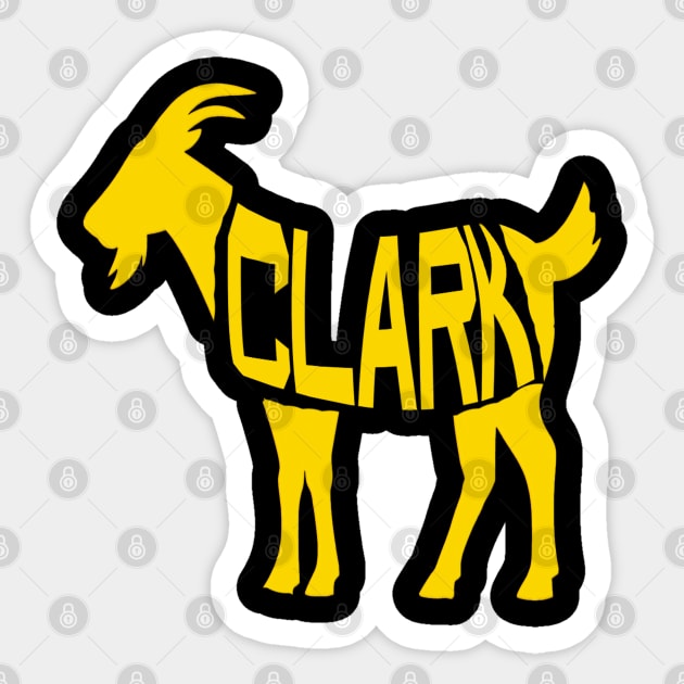 Caitlin Clark Court Goat Sticker by thestaroflove